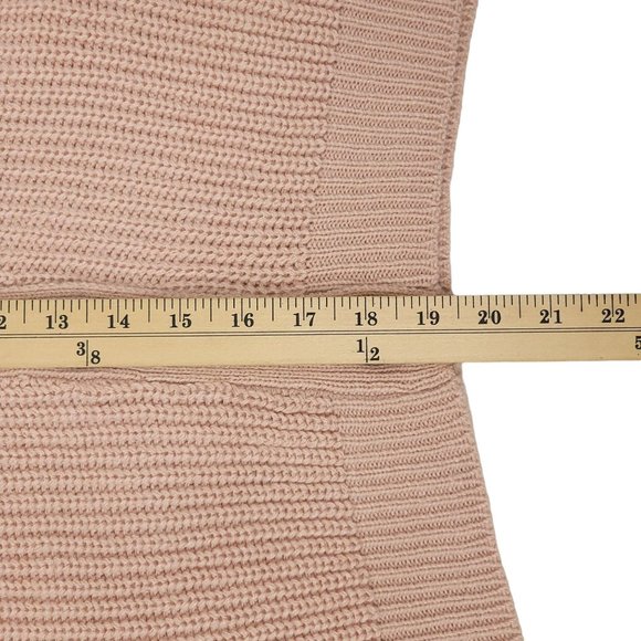 Poof Apparel Light Pink 3 Button Knit V Neck Cardigan Womens M Long Sleeve NEW - Picture 6 of 15